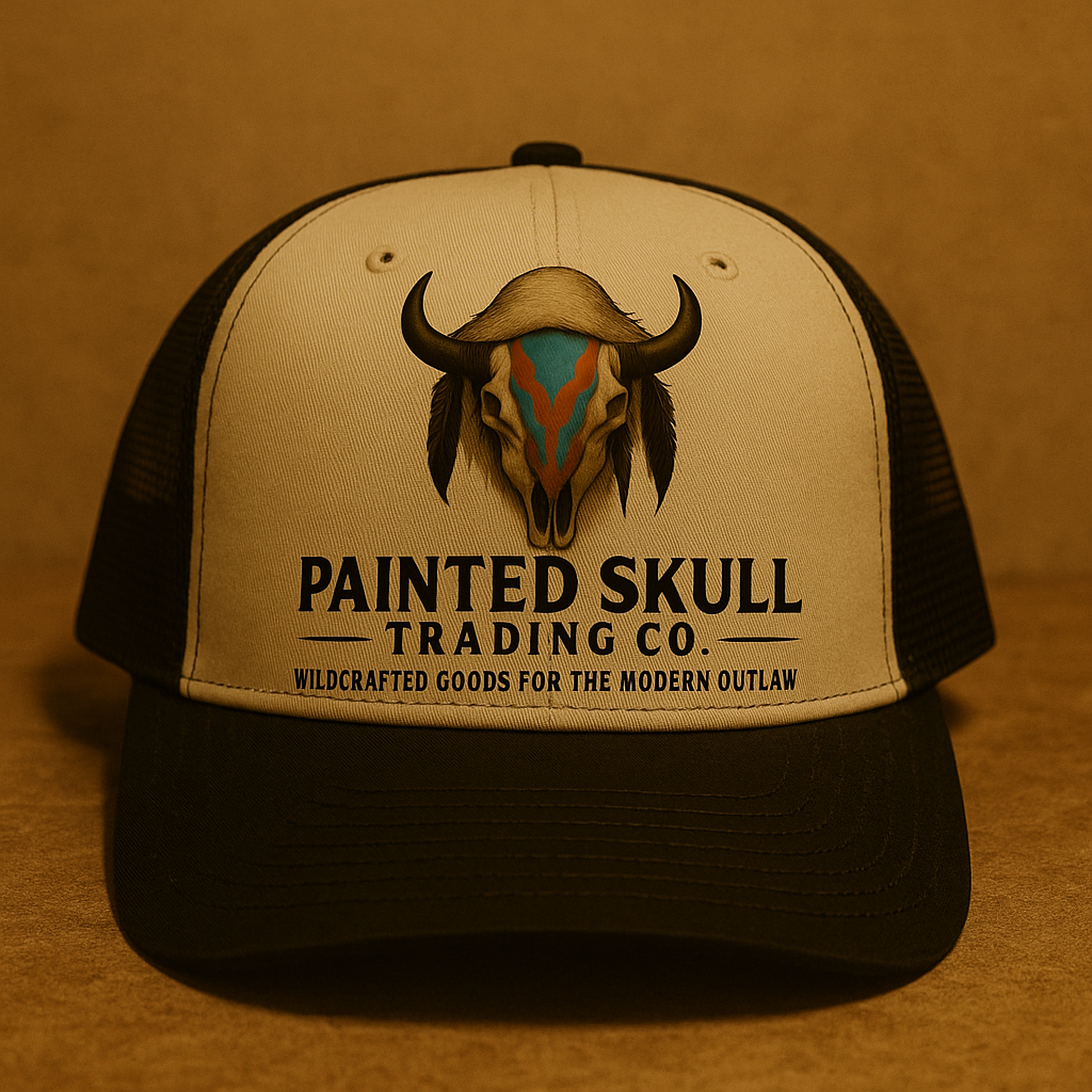 Painted Skull Tribe Hat